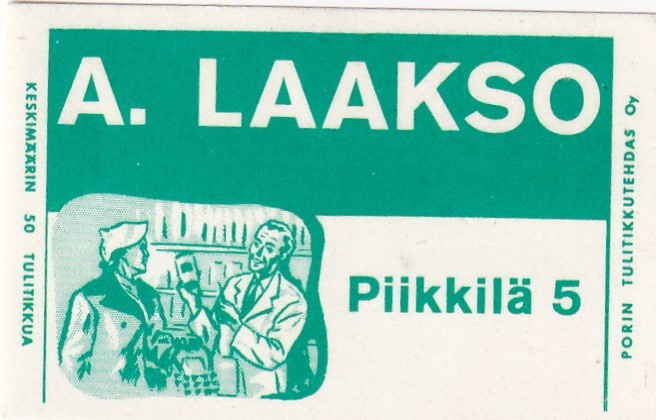 Piikkilä  5 . A. Laakso      b549