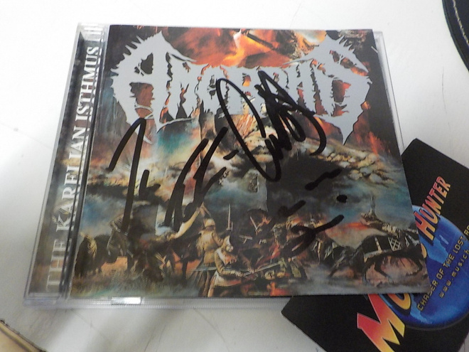 AMORPHIS - KARELIAN ISTHMUS CD NELJÄLLÄ NIMMARILLA