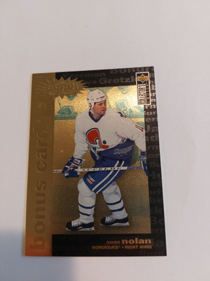 1995-96 CC Crash the Game Gold Bonus #C12 Owen Nolan