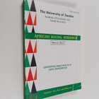 Mubiana Macwan : African Social Research - pikkukuva 1