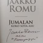 Jaakko Romu : Jumalan koko sota-asu (signeerattu) - pikkukuva 3