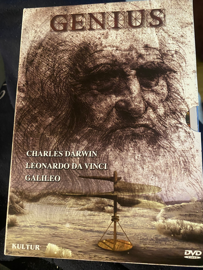 Genius: Darwin, Da Vinci, Galileo 3dvd