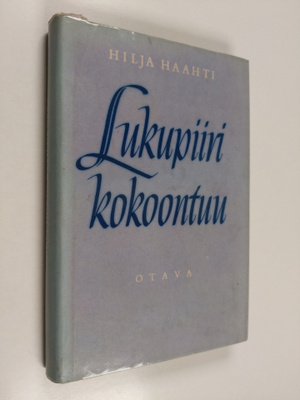 Hilja Haahti : Lukupiiri kokoontuu
