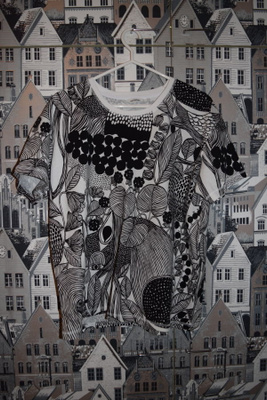 marimekko hilja ketunkolo housut + paita 3XL