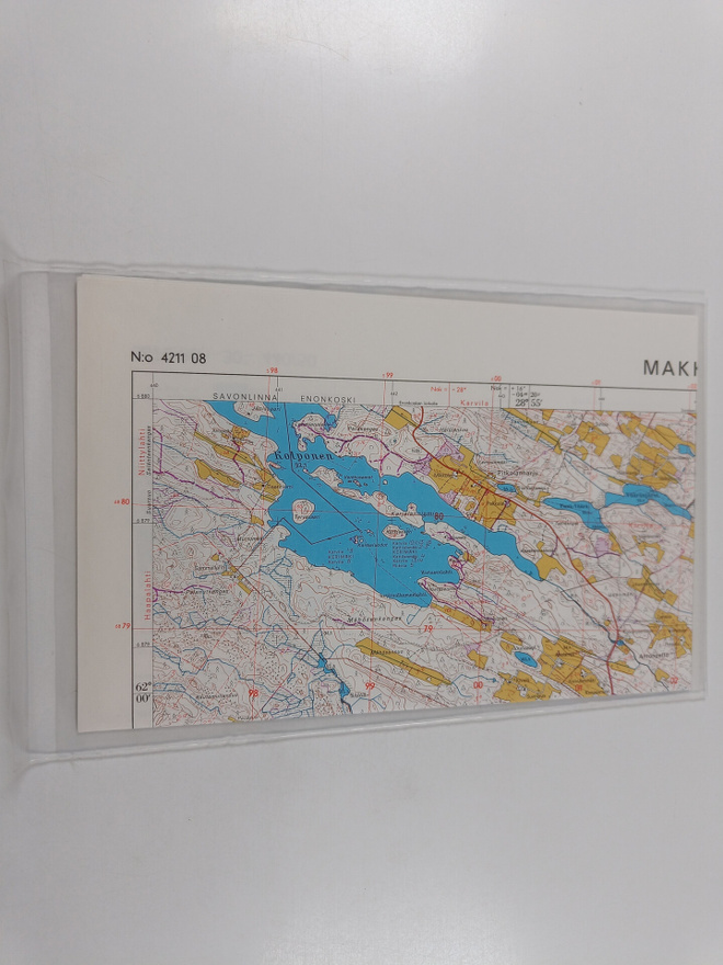 Peruskartta 1:20000, N:o 4211 08 : Makkola
