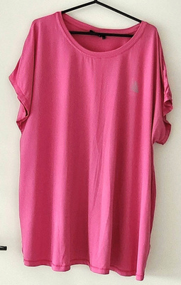 pinkki t-paita/treenipaita 50-52 (Zizzi L)