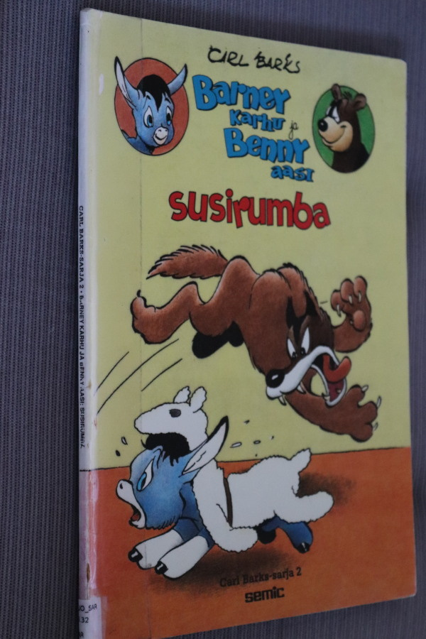 Carl Barks : Barney Karhu ja Benny aasi - Susirumba (k.po)