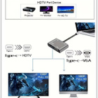 4-in-1 USB-C - HDMI & VGA & USB 3.0 & PD -adapteri #30510 - pikkukuva 5