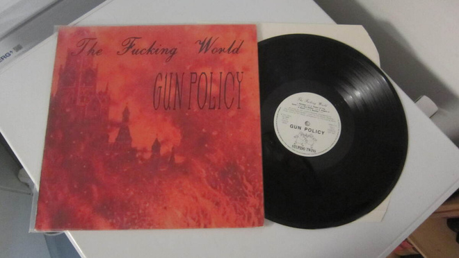 The Fucking World LP 1990 FIN Gun Policy