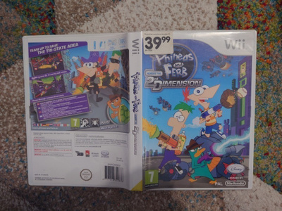 Phineas and Ferb Across the 2nd Dimension Wii - CiB