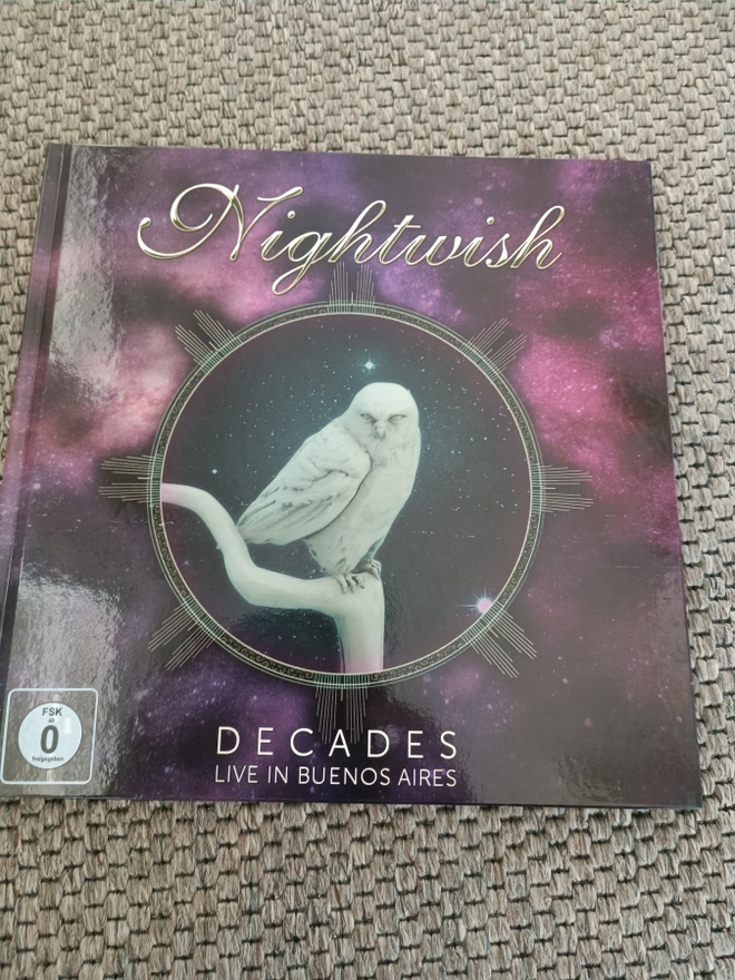 Nightwish:Decades:Live On Buenos Aires earbook.