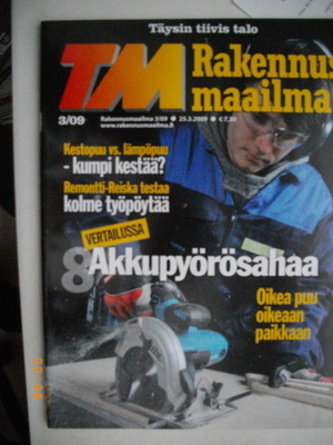 Tekniikan Maailma Nro 3/2009 - Rakennusmaailma (24.3)