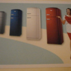 Gorenje, retromainen jääkaappimainospk, MiniMoi 2380, ei p. - pikkukuva 1