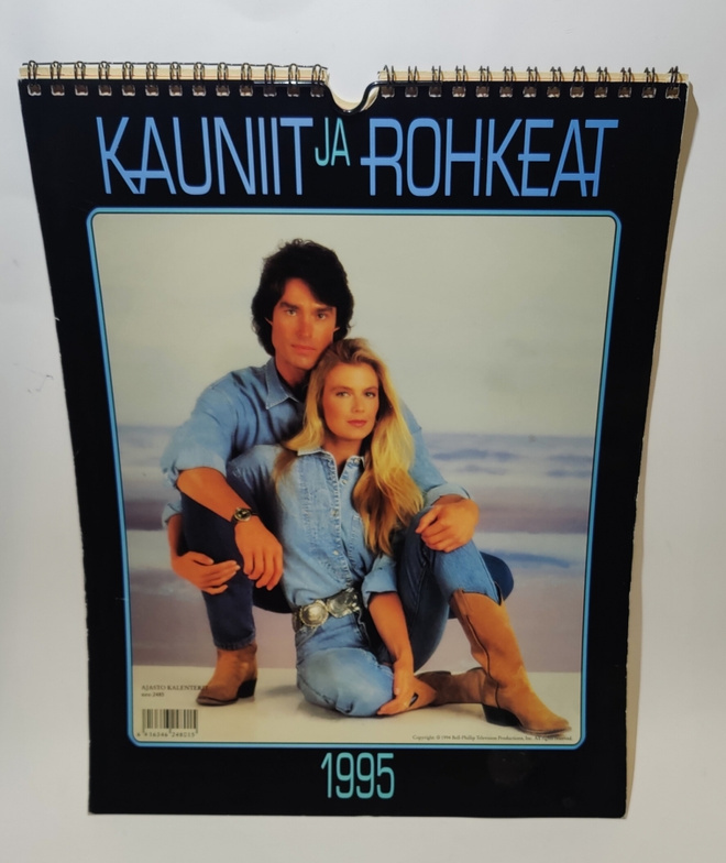 Kauniit ja rohkeat kalenteri 1995