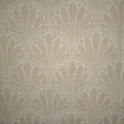 Beige valkoiset pitkät verhot 245x120cm - pikkukuva 1