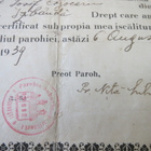 Romanialainen kastetodistus 1939 - pikkukuva 5