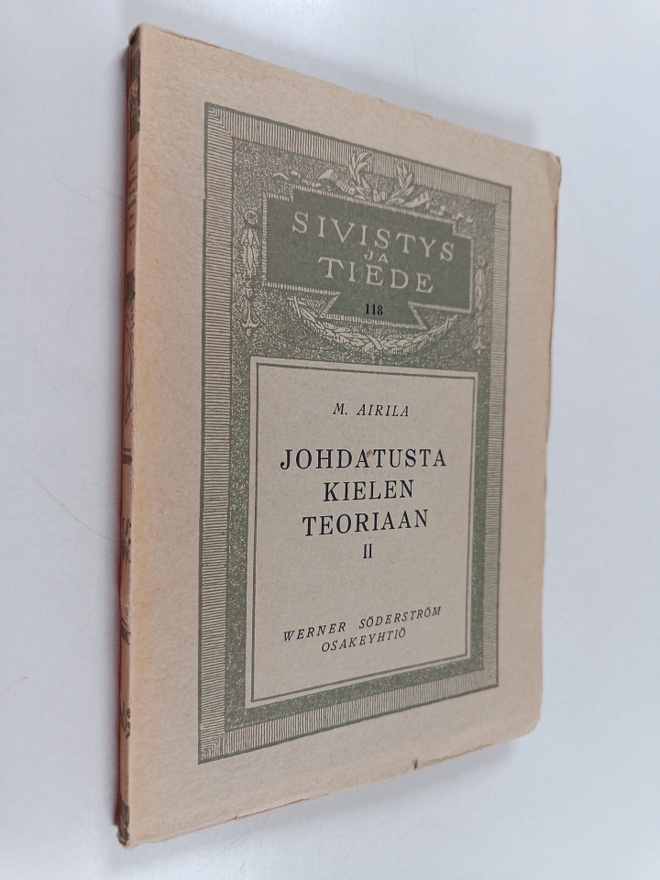 Martti Airila : Johdatusta kielen teoriaan 2