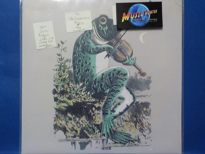 THE SHAKESPEAREAN FROG - S/T - GREEN/BLACK BEL 2020 UUSI LP