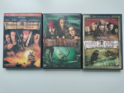 3 Pirates of the Caribbean elokuvaa