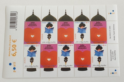 postimerkki arkki Europpa 0,65e Lape 30e