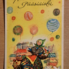 pääsiäisilmapallot,  sign?,vanha, kulkenut, ei merkkiä - pikkukuva 1