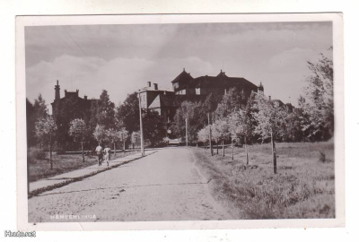HÄMEENLINNA: Tie linnalle 1930-luvulla (kenttäpostia)