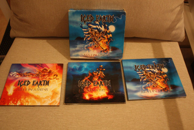 Iced Earth: Alive in Athens 3CD digipak