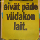 Jousta vähän - autokoulun tiedotejulisteita 90-luvulta - pikkukuva 2