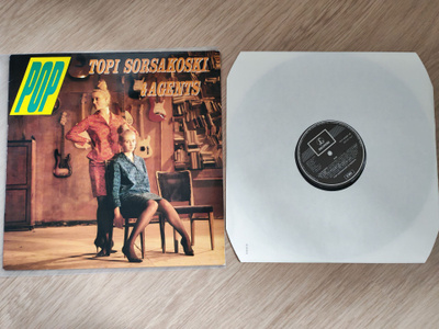 Topi Sorsakoski & Agents Pop LP - 1988