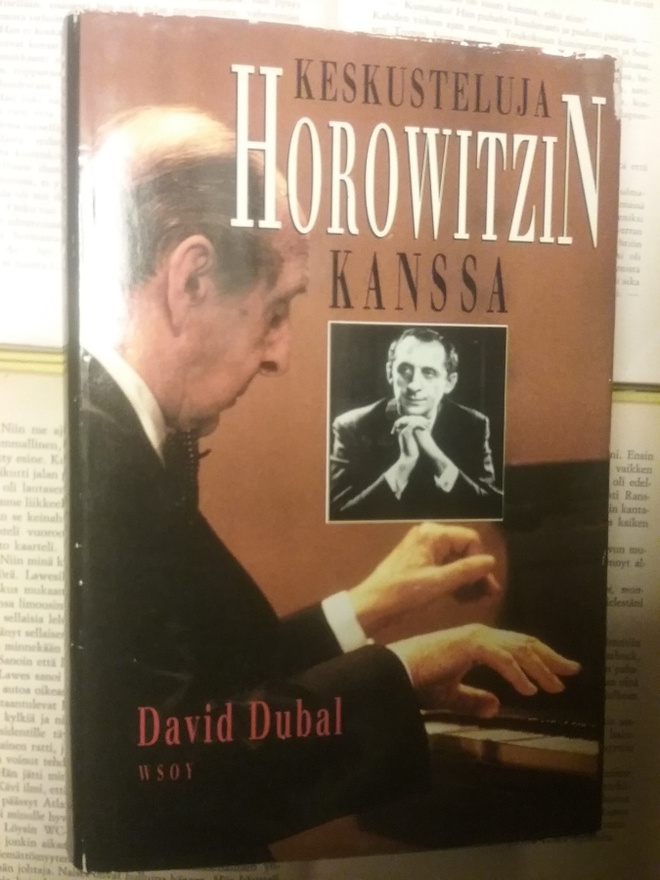 David Dubal - Keskusteluja Horowitzin kanssa (sid.)