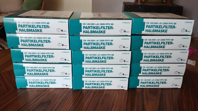 Maskeja 90 kpl, FFP2