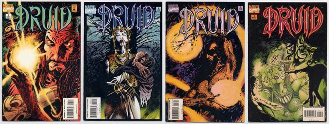 Druid  1-4 of 4  (Marvel Comics; 1995)