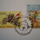 FDC Joulu 0,55 € & 1. lk 2.11.2007 - LaPe 1865-1866 - pikkukuva 2