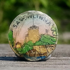 Savonlinna Huonokuntoinen matkailumerkki. Halkaisija - 18 mm - pikkukuva 5