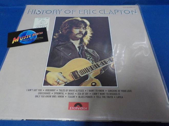 HISTORY OF ERIC CLAPTON M-/M- 2LP