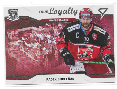 21-22 Tipsport True Loyalty #13 Radek Smolenak MHK ex Ässät