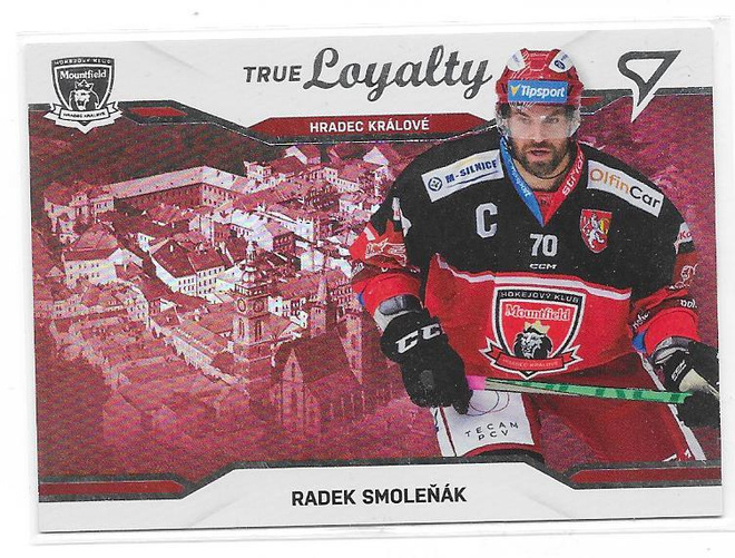 21-22 Tipsport True Loyalty #13 Radek Smolenak MHK ex Ässät