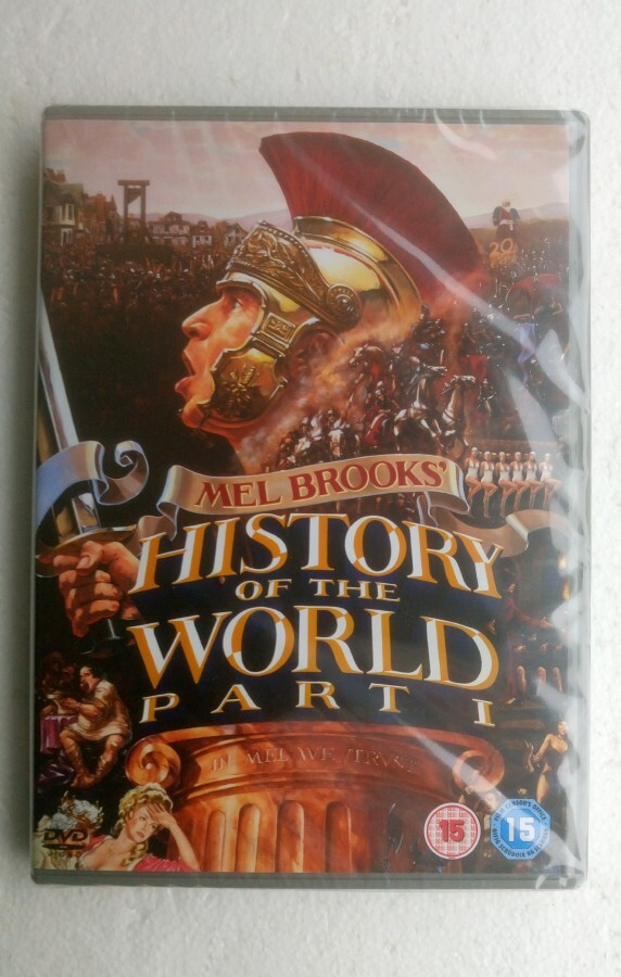 Mieletön maailmanhistoria DVD kotelovaurio