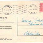 1956 M54 20 (mk) sanomalehden osoitteenmuutosilmoitus - pikkukuva 1