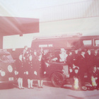 VANHA Valokuva VPK Palokunta Vantaa Korso KIVAT Autot 1971 - pikkukuva 2
