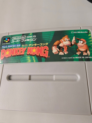 Super donkey Kong superfamicom (japani)