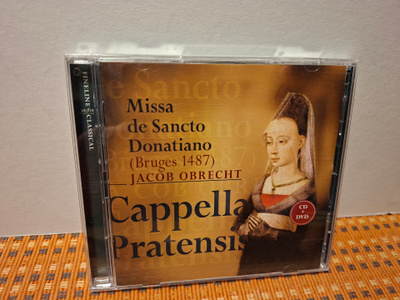 Jacob Obrecht:Missa De Santo...-Cappella Pratensis CD+DVD