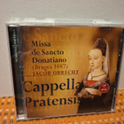 Jacob Obrecht:Missa De Santo...-Cappella Pratensis CD+DVD - pikkukuva 1