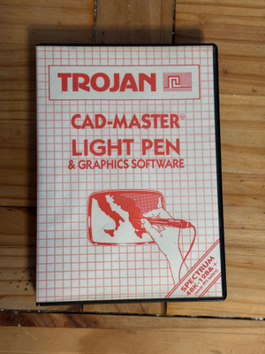 Trojan CAD-Master Light Pen – ZX Spectrum, täydellinen