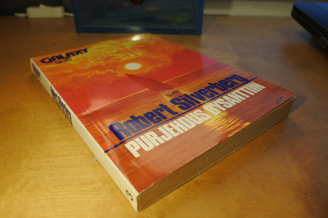Robert Silverberg: Purjehdus Bysanttiin, pokkari, hyvä