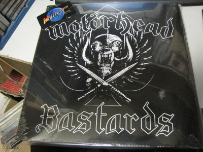 MOTÖRHEAD - BASTARDS LP UUSI KORKKAAMATON 2013 +