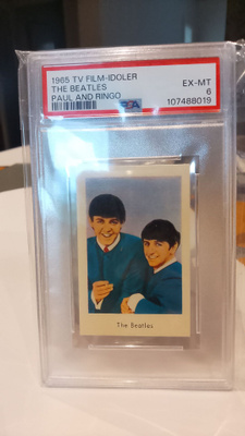 Ultra rare -65 film series Beatles psa 6!