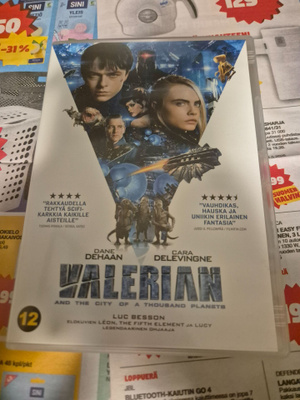 Valerian dvd