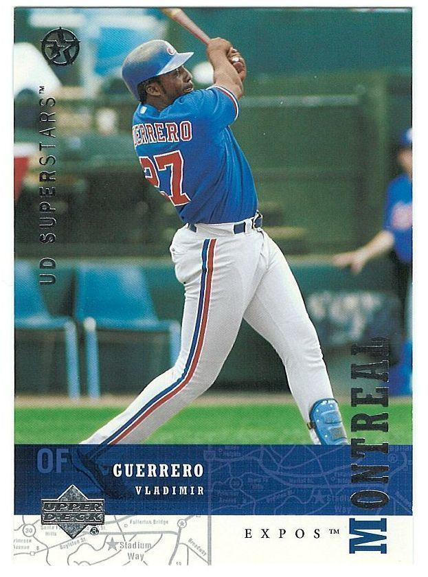 02-03 UD Superstars #135 Vladimir Guerrero