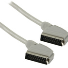 Valueline SCART-kaapeli, SCART uros - uros, 10m, harmaa UUSI - pikkukuva 2